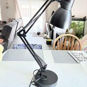 Black Adjustable Desk Lamp